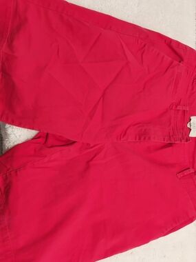 Talbots Poppy Red Bermuda Shorts